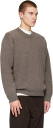 Studio Nicholson Gray Moray Knit Sweater
