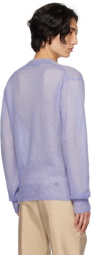 TOM FORD Purple Brushed Sweater