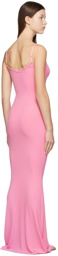 SKIMS Pink Soft Lounge Slip Dress