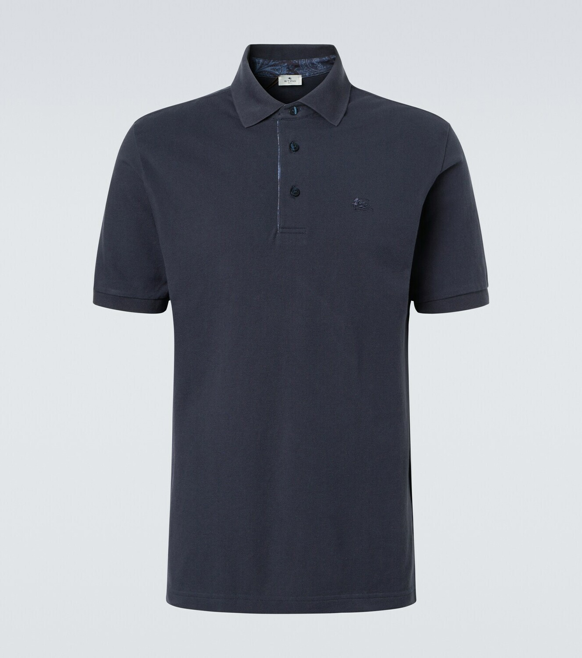 Etro Pegaso cotton polo shirt
