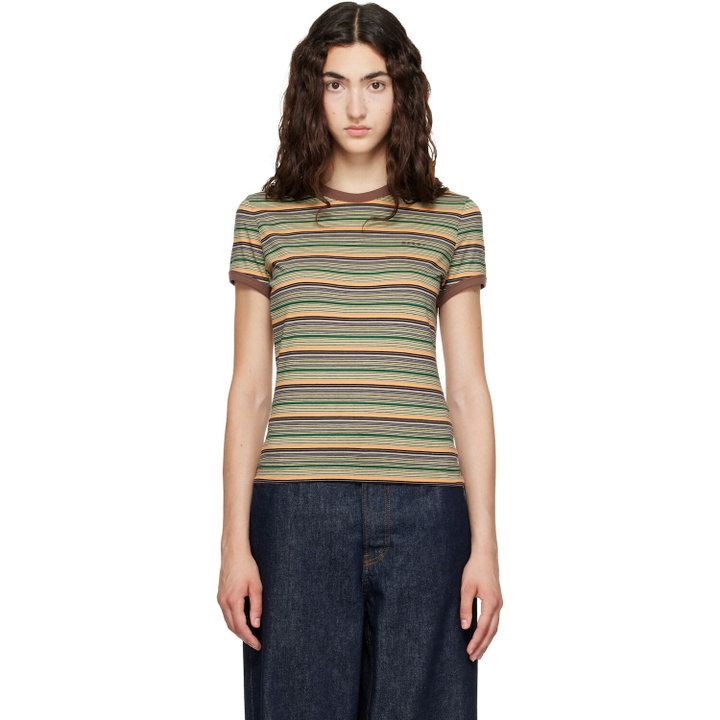 Photo: Marni Multicolor Striped T-shirt