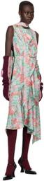 Julie Kegels SSENSE Exclusive Burgundy & Pink Andrea Gloves