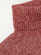 Brunello Cucinelli - Knitted Rollneck Sweater - Red