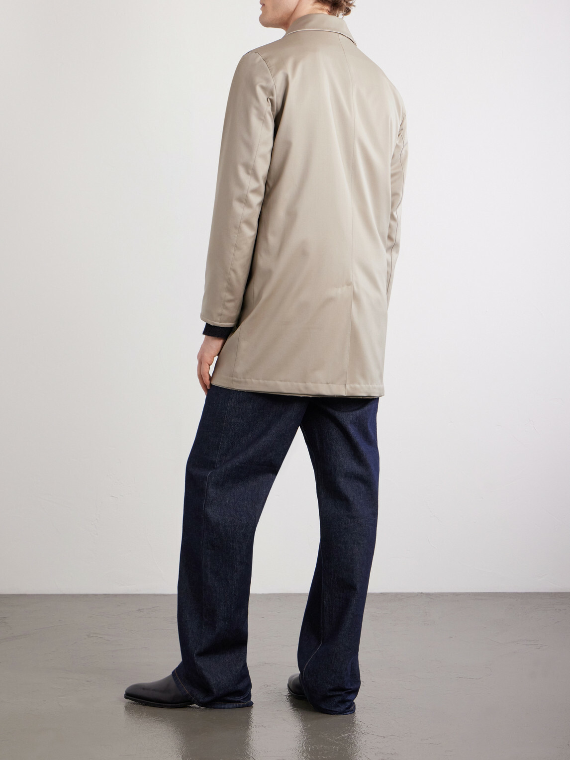 Thom Sweeney - Reversible Wool-Twill Coat - Neutrals