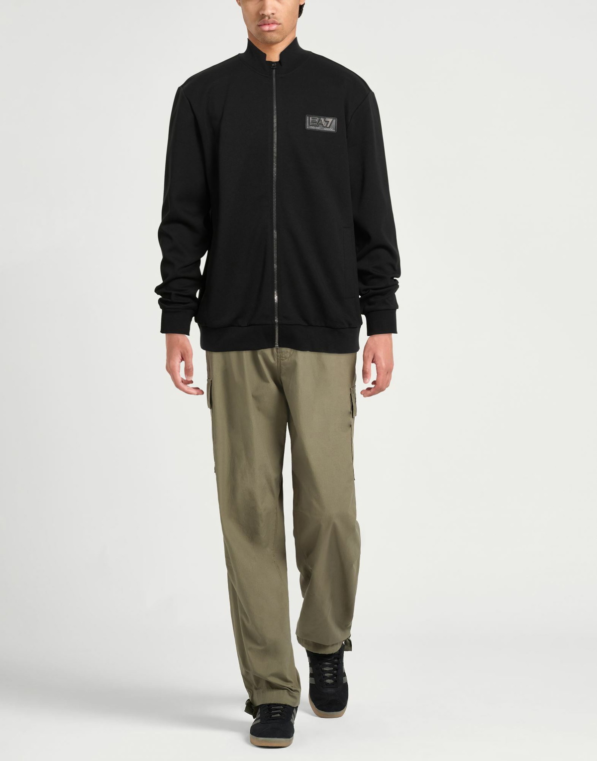 Ea7 Mens Sweatshirt in Black
