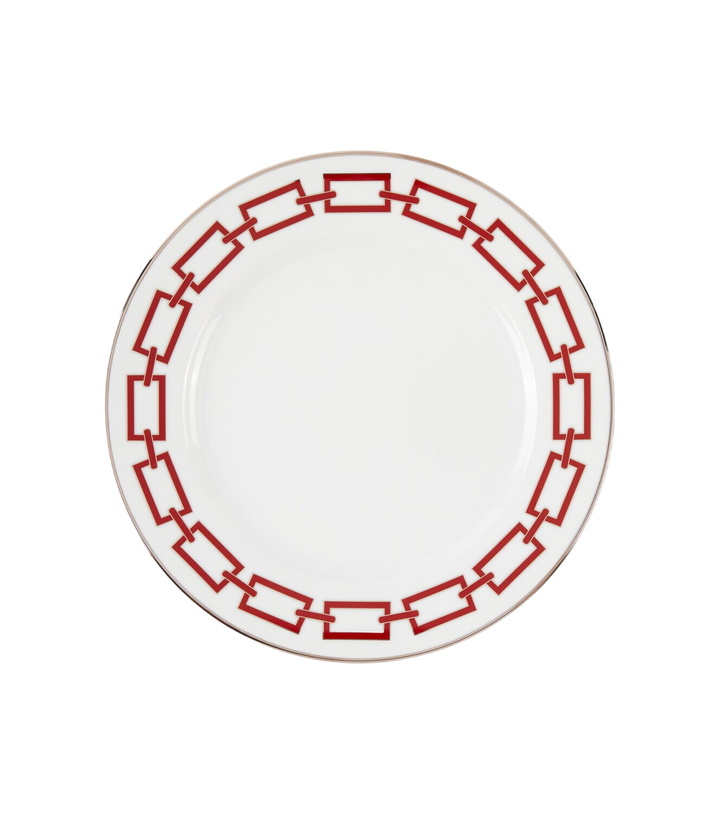 Photo: Ginori 1735 Catene porcelain dinner plate