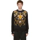 Versace Jeans Couture Black Versailles Print Sweatshirt