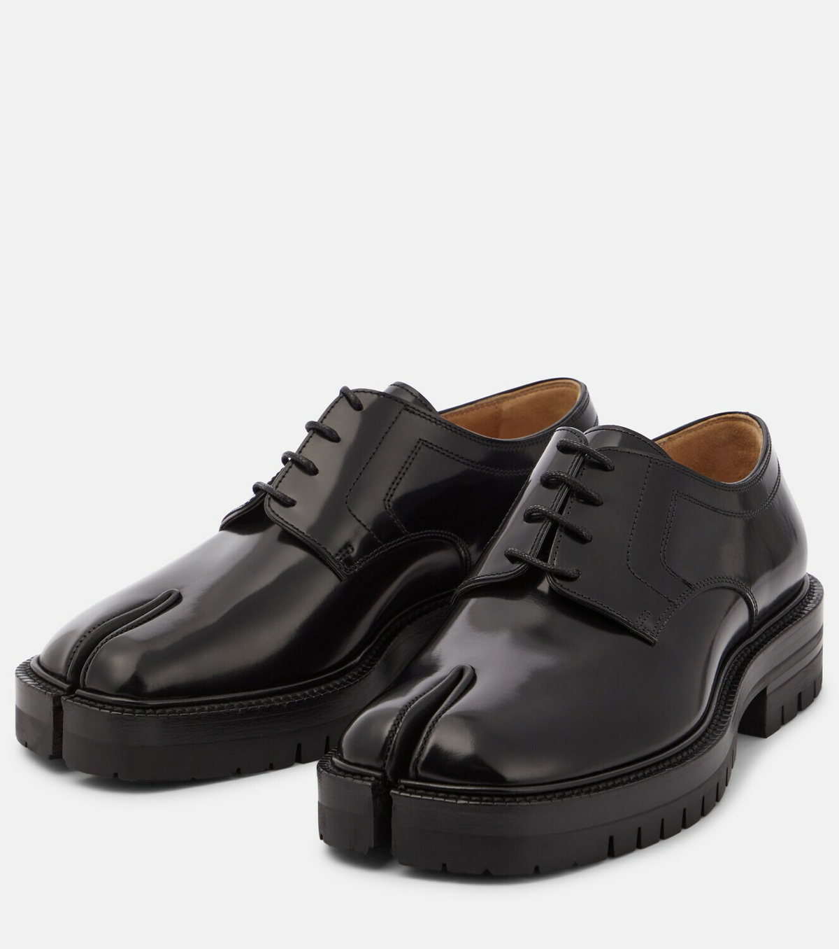 maison margiela tabi derby shoes