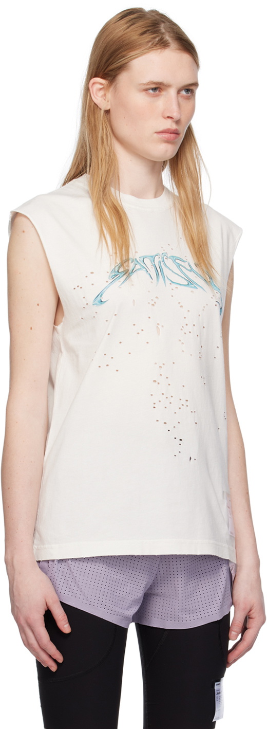 Satisfy Off-White Ventilated Tank Top