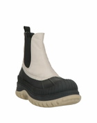 Ganni Womens Ankle boots in Off white