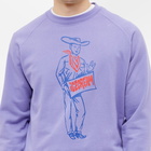 ICECREAM Men's Cowboy Crew Sweat in Purple