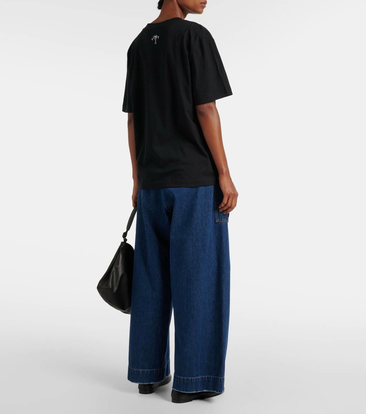 Plan C Printed cotton jersey T-shirt