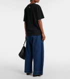 Plan C Printed cotton jersey T-shirt