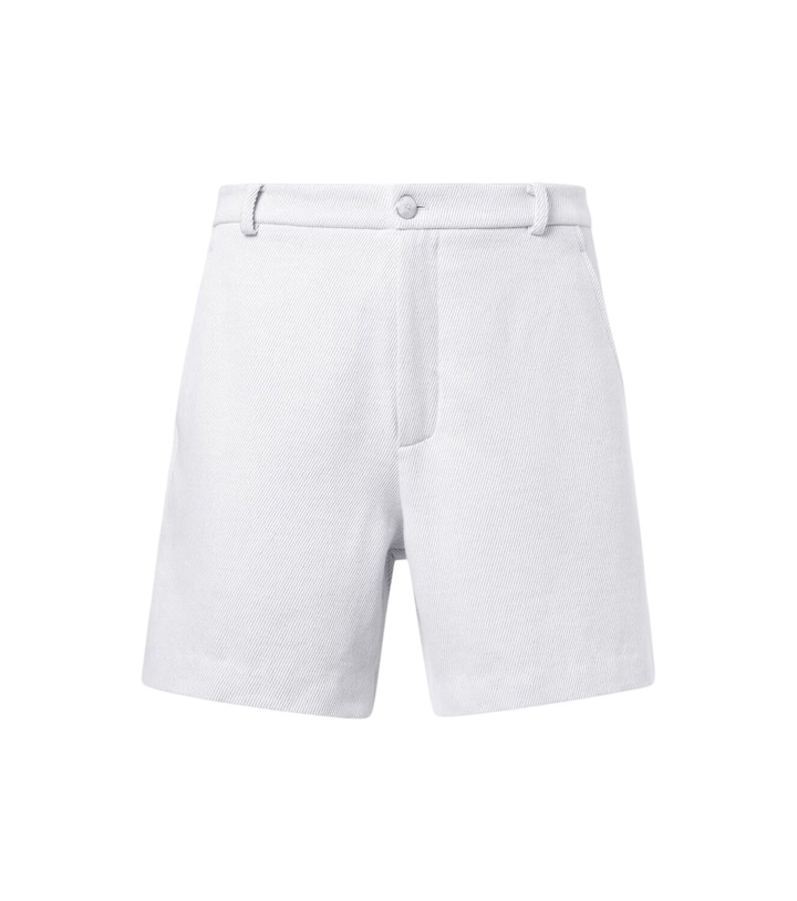 Photo: God's True Cashmere Explorer cashmere and cotton denim shorts