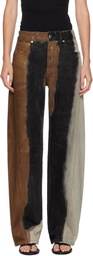 Eckhaus Latta Multicolor Bend Jeans