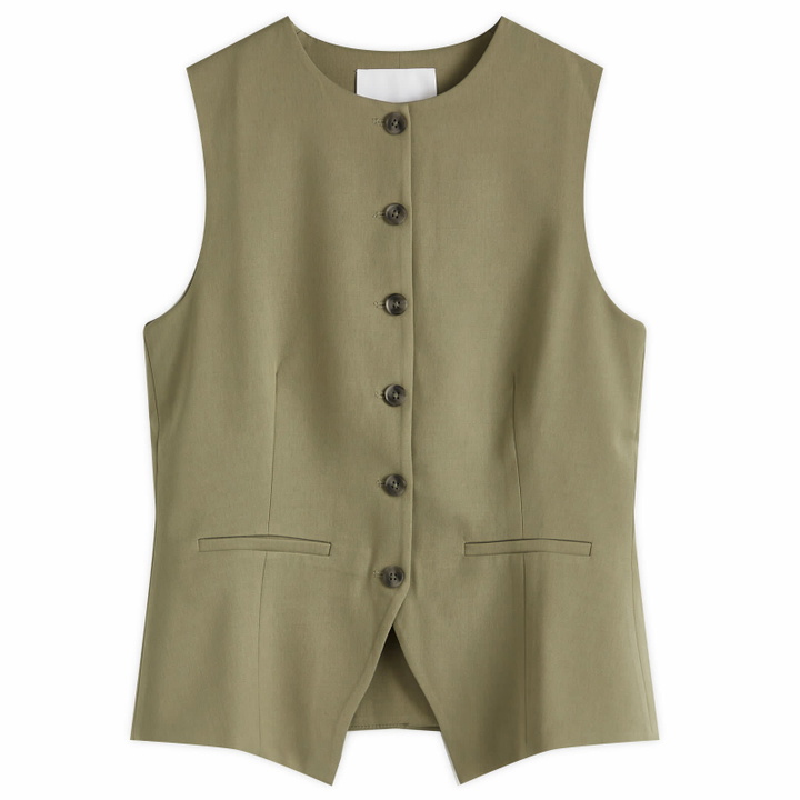 Photo: Samsøe Samsøe Women's Saruma Tailored Vest in Vetiver