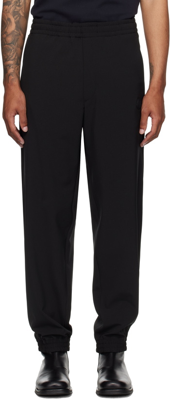 Photo: Moncler Black Logo Jogging Sweatpants