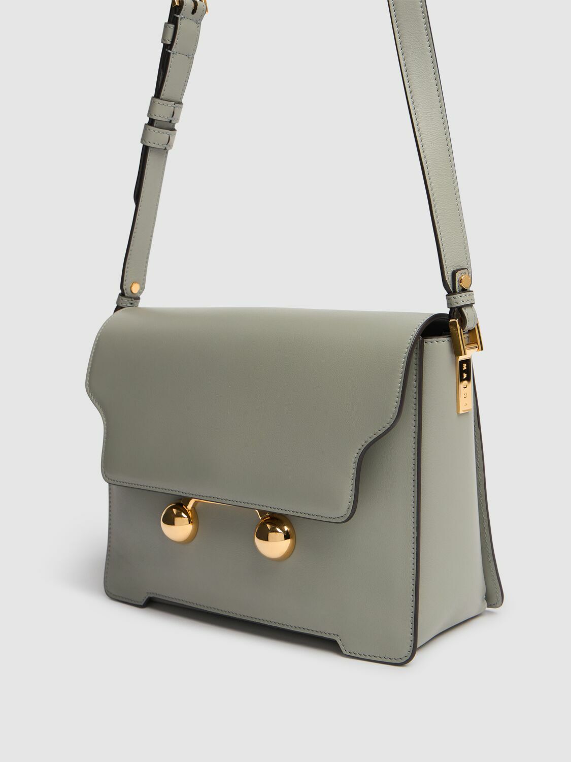 MARNI Medium Trunkaroo Leather Shoulder Bag Marni