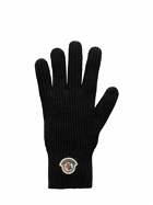 MONCLER - Extrafine Wool Tricot Gloves