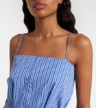 Faithfull Riatto checked cotton romper