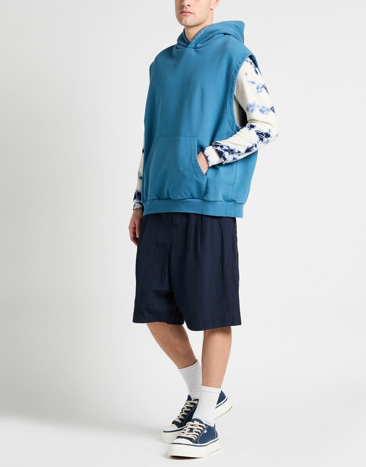 Marni Mens Sweatshirt Pastel in Blue