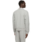 Thom Browne Grey Loopback Tipped Side Stripe Sweatshirt