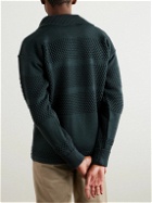 S.N.S Herning - Wool Half-Zip Sweater - Green