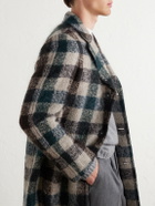 Massimo Alba - Mercury Checked Brushed Wool-Blend Bouclé Coat - Multi