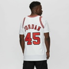 Mitchell & Ness Nba Authentic Jersey Chicago Bulls 1994 95 Michael Jordan #45 White - Mens - Jerseys/Tank Tops