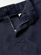 MONCLER GENIUS - 5 Moncler Craig Green Garment-Dyed Stretch-Cotton Twill Chinos - Blue