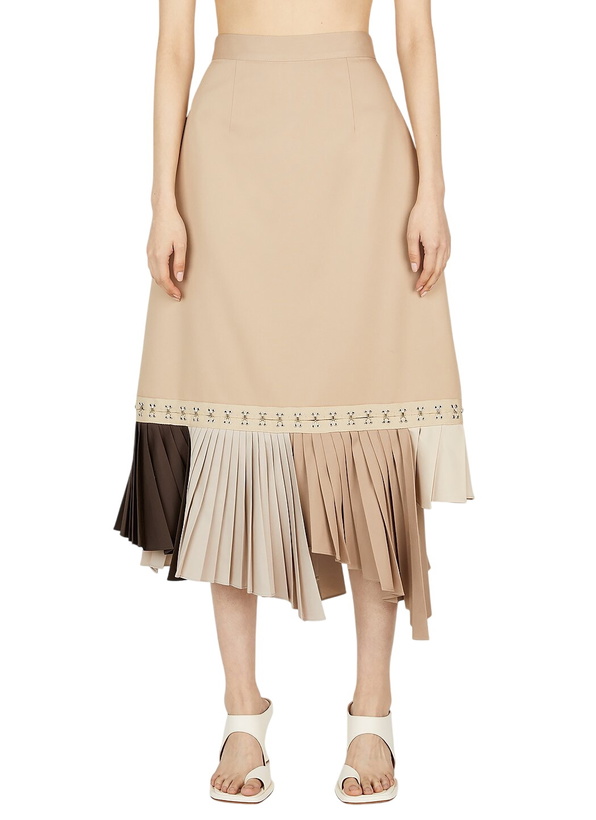 Photo: rokh Hook And Eye Tape Pleat Skirt
