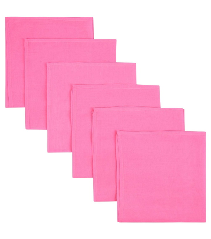 Photo: Lisa Corti Set of 6 cotton napkins