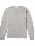 Kaptain Sunshine - Ribbed-Knit Sweater - Gray