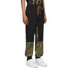 Rhude Black and Green Flight Lounge Pants