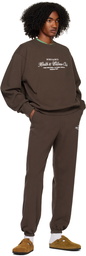 Sporty & Rich Brown H&W Club Sweatshirt