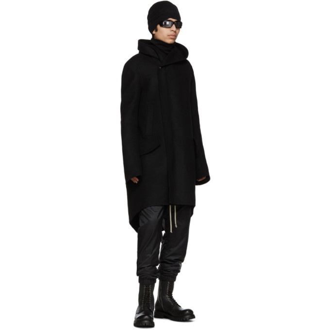 Rick Owens Black Slab Coat