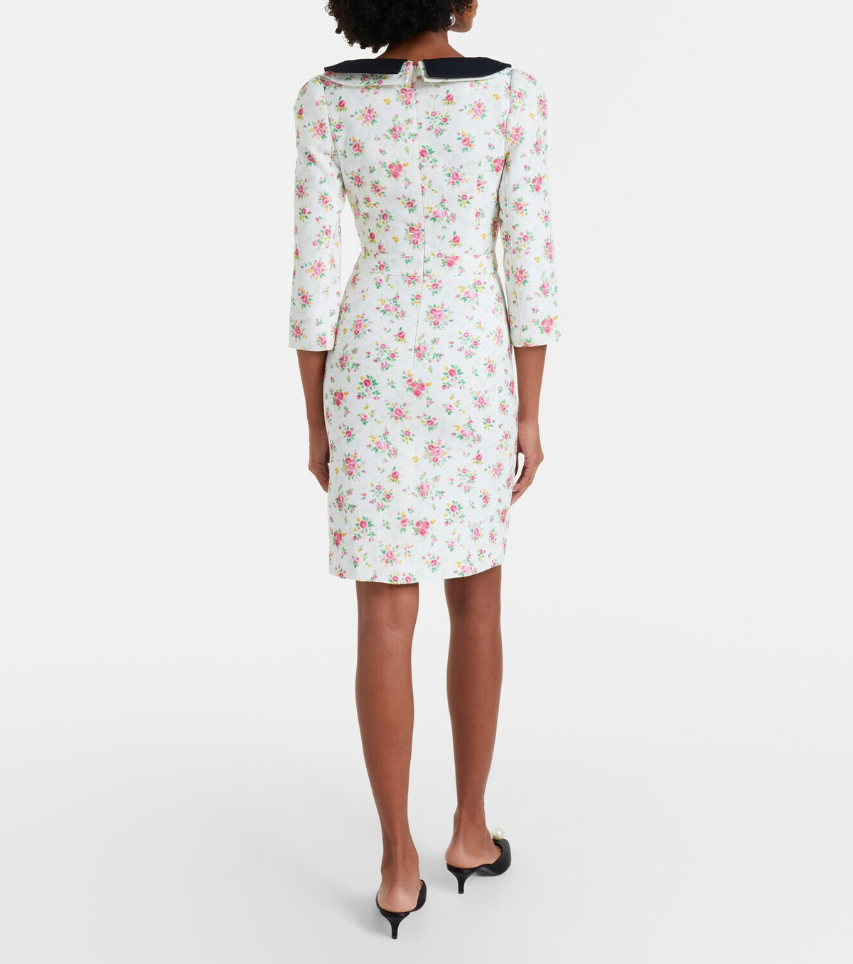 Shushu/Tong Floral midi dress