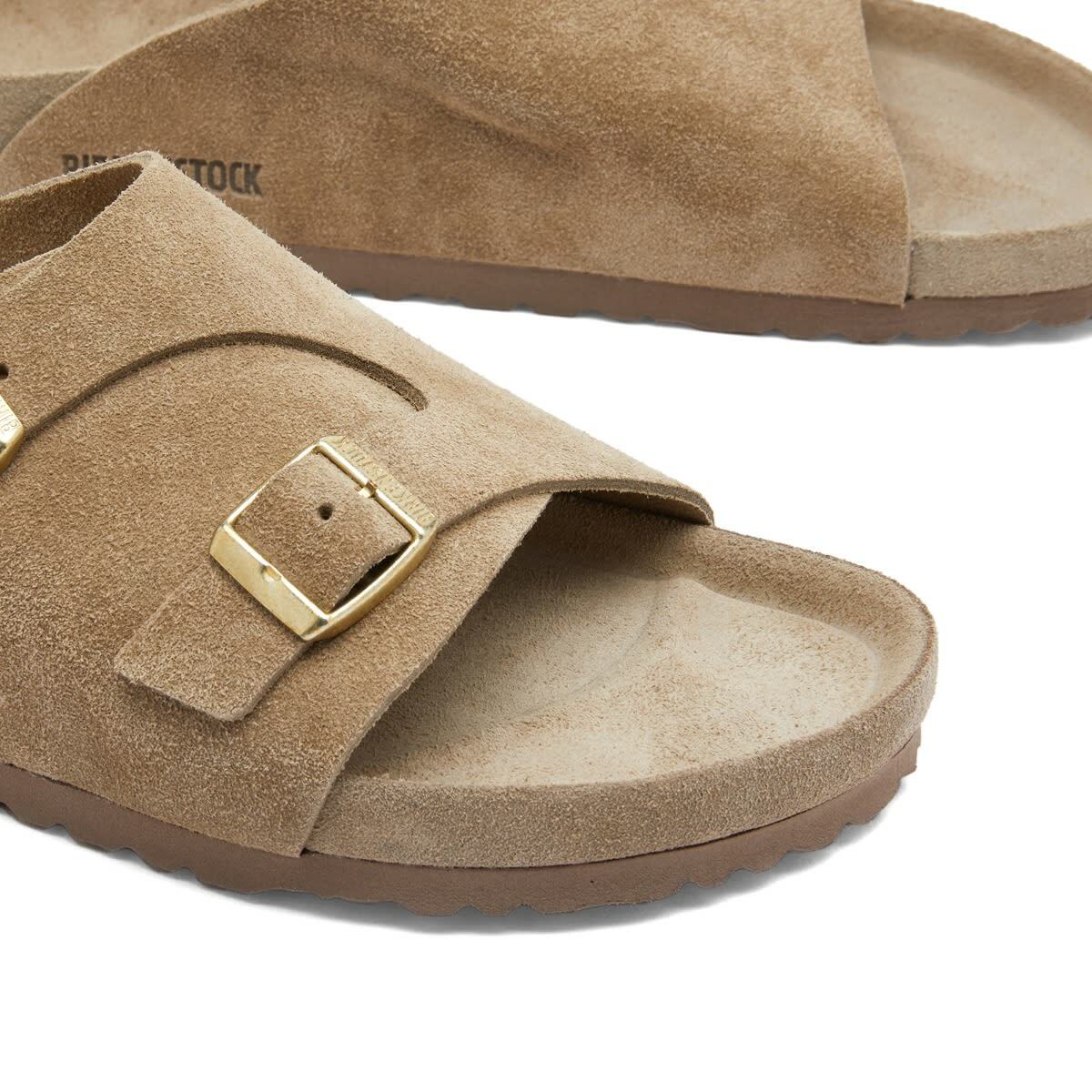 Birkenstock Men's Zürich - Presented by END. in Taupe Suede Exquisite