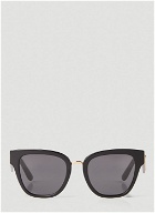 Dolce & Gabbana - Crossed Sunglasses in Black