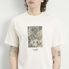 Pas Normal Studios Men's Off-Race Cotton Tech T-Shirt in Off White