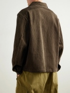 Monitaly - Fatigue 51 Cotton-Corduroy Overshirt - Brown