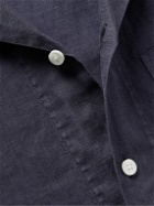 Alex Mill - Convertible-Collar Linen Shirt - Blue