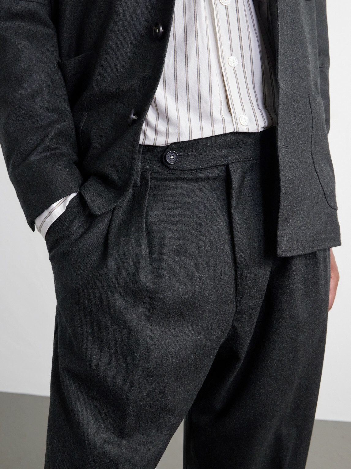 Massimo Alba - Stan Straight-Leg Pleated Virgin Wool Suit Trousers - Gray