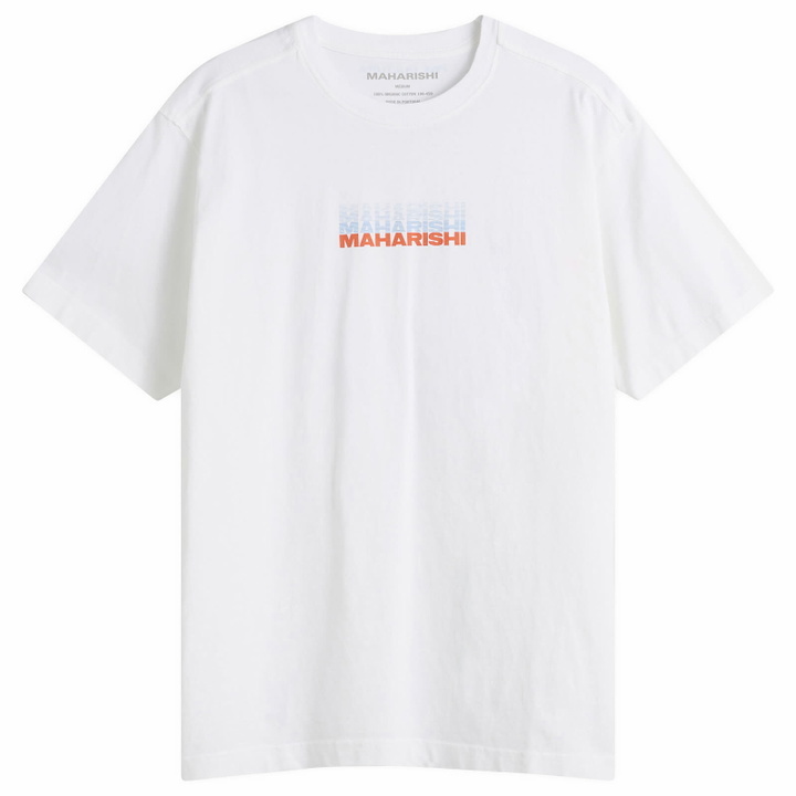 Photo: Maharishi Men's Pax Cultura S/S T-Shirt in White
