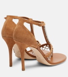 Christopher Esber Ludo embellished suede sandals