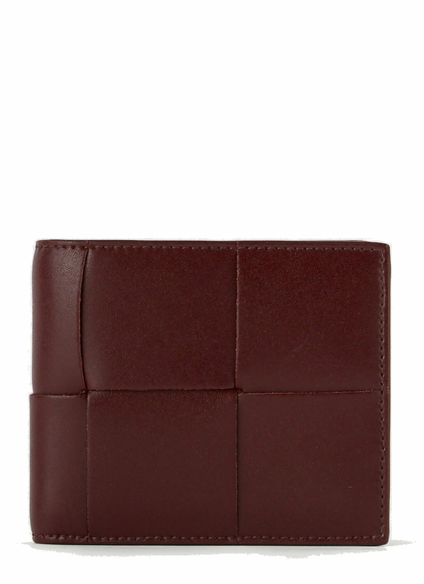 Photo: Intreccio Bifold Wallet in Burgundy