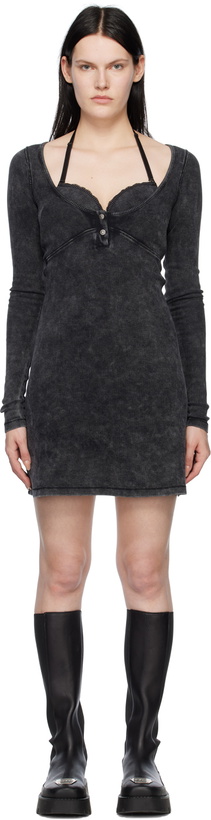 Photo: Diesel Black D-Branette Minidress
