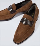 Tom Ford Elkan suede and leather loafers