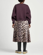 Alpha Industries Womens Sweatshirt Plum
