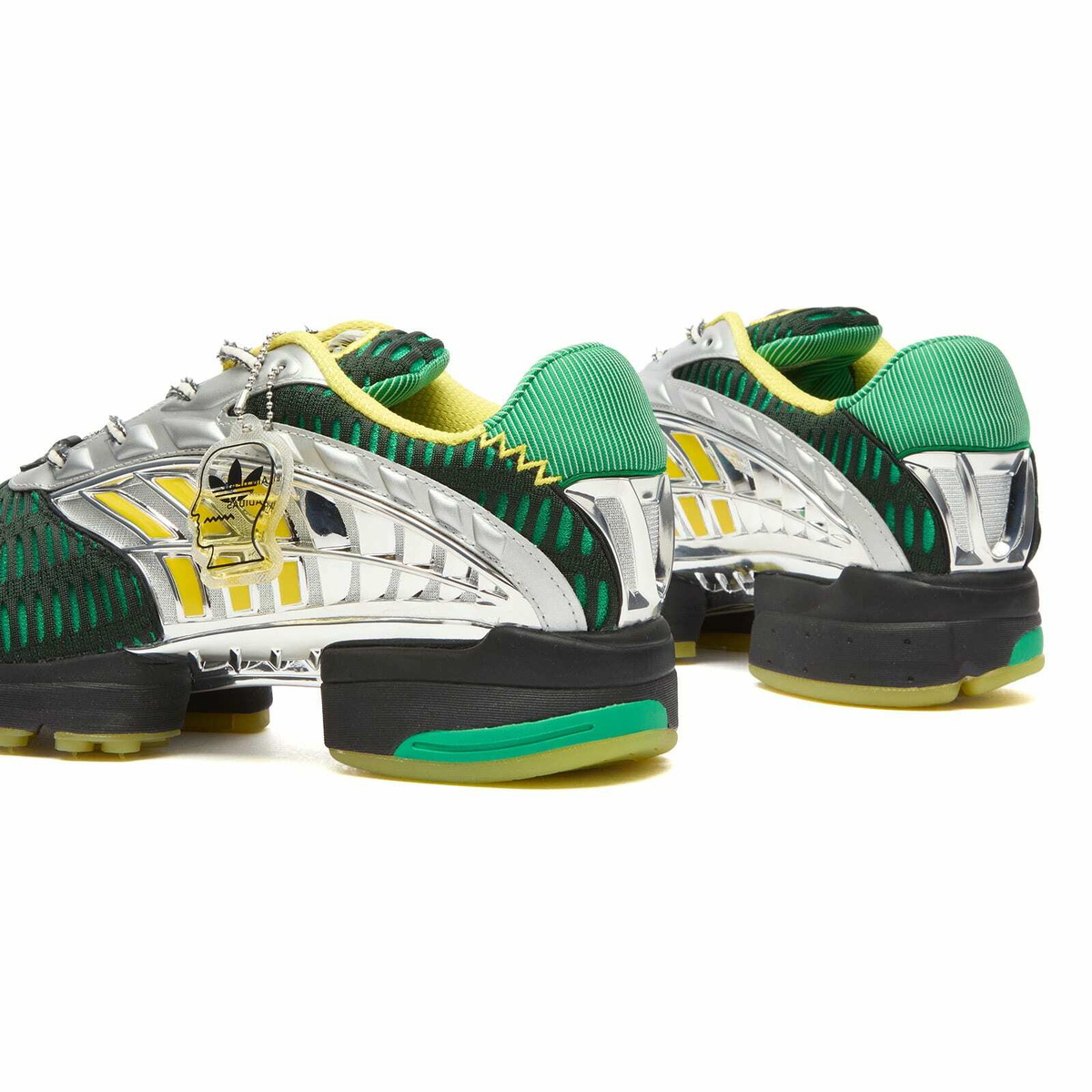 Adidas Men's x Brain Dead Climacool 2 Sneaker in Core Black/Impact